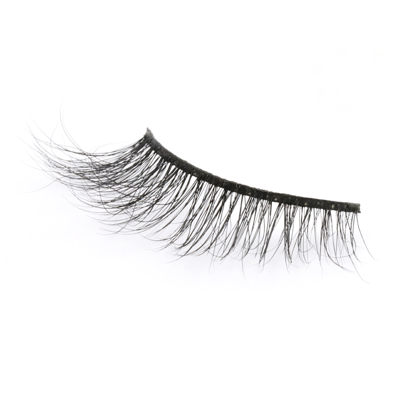 Wholesale Price 100% Handmade Mink Fur Eyelashes Soft and Natural Mink Strip Lashes YY116